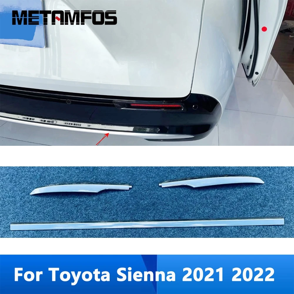 Для Toyota Sienna LE 2021 2022 хромированная крышка заднего багажника нижнего бампера молдинг отделка Защитная Наклейка аксессуары Стайлинг автомобиля
Для Toyota Sienna LE 2021 2022 хромированная крышка заднего багажника нижнего бампера молдинг отделка Защитная Наклейка аксессуары Стайлинг автомобиля
