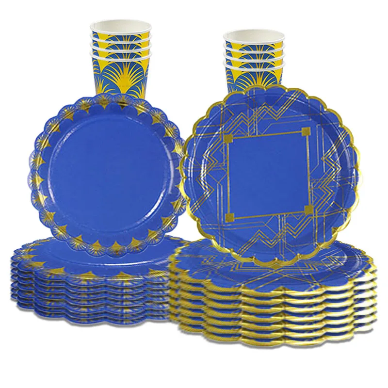 8Guests Blue Stamping Gold Disposable Tableware Happy Birthday Napkins Adult Happy Birthday Party Supplies
8Guests Blue Stamping Gold Disposable Tableware Happy Birthday Napkins Adult Happy Birthday Party Supplies