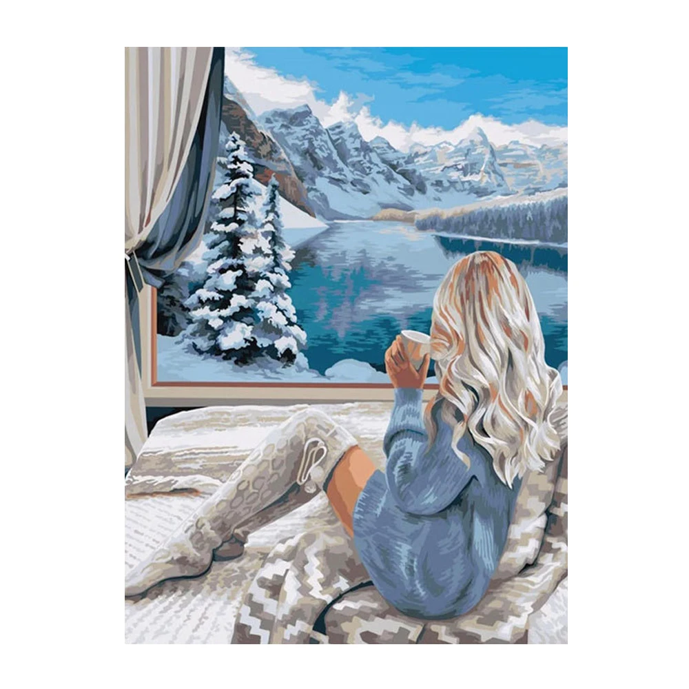 Diamond Winter Snow Scene Girl DIY Inlaid Rhinestone Art Square/Round Diamond Full Embroidery Home Decoration Gift
Diamond Winter Snow Scene Girl DIY Inlaid Rhinestone Art Square/Round Diamond Full Embroidery Home Decoration Gift