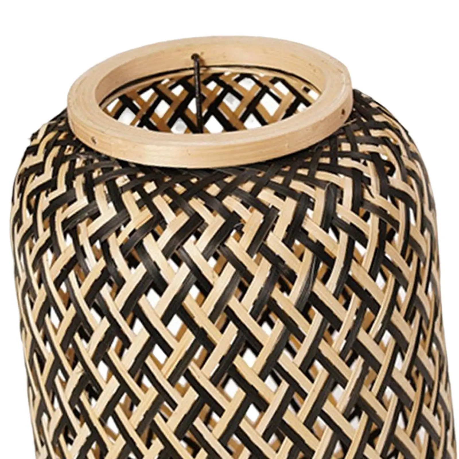 Lantern Woven Bamboo Lamp Shade Pendant Light Cover Dust Proof Easy to Intall Lamp Shade for Kitchen Dining Room Cafe Decoration
Lantern Woven Bamboo Lamp Shade Pendant Light Cover Dust Proof Easy to Intall Lamp Shade for Kitchen Dining Room Cafe Decoration