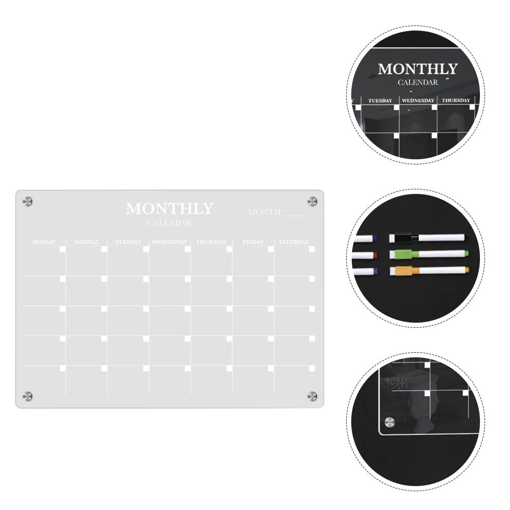 Magnetic Whiteboard Kitchen Fridge Acrylic Dry Erase Blank Calendar Message Clear Refrigerator
Magnetic Whiteboard Kitchen Fridge Acrylic Dry Erase Blank Calendar Message Clear Refrigerator