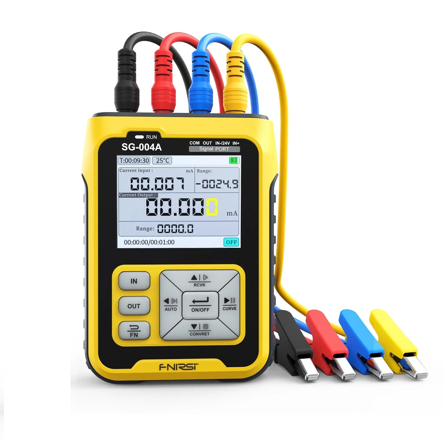 1 Set Sg-004 Signal Generator 4-20mA Analog Current Pressure Thermocouple Calibrator Real Curve USB Firmware Upgrade Tools
1 Set Sg-004 Signal Generator 4-20mA Analog Current Pressure Thermocouple Calibrator Real Curve USB Firmware Upgrade Tools