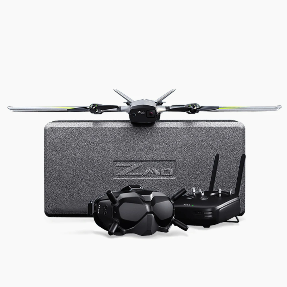 1200mm Wingspan ZMO VTOL FPV Aircraft Optional Goggles And Remote Controller GPS Helicopter RC Airplane
1200mm Wingspan ZMO VTOL FPV Aircraft Optional Goggles And Remote Controller GPS Helicopter RC Airplane