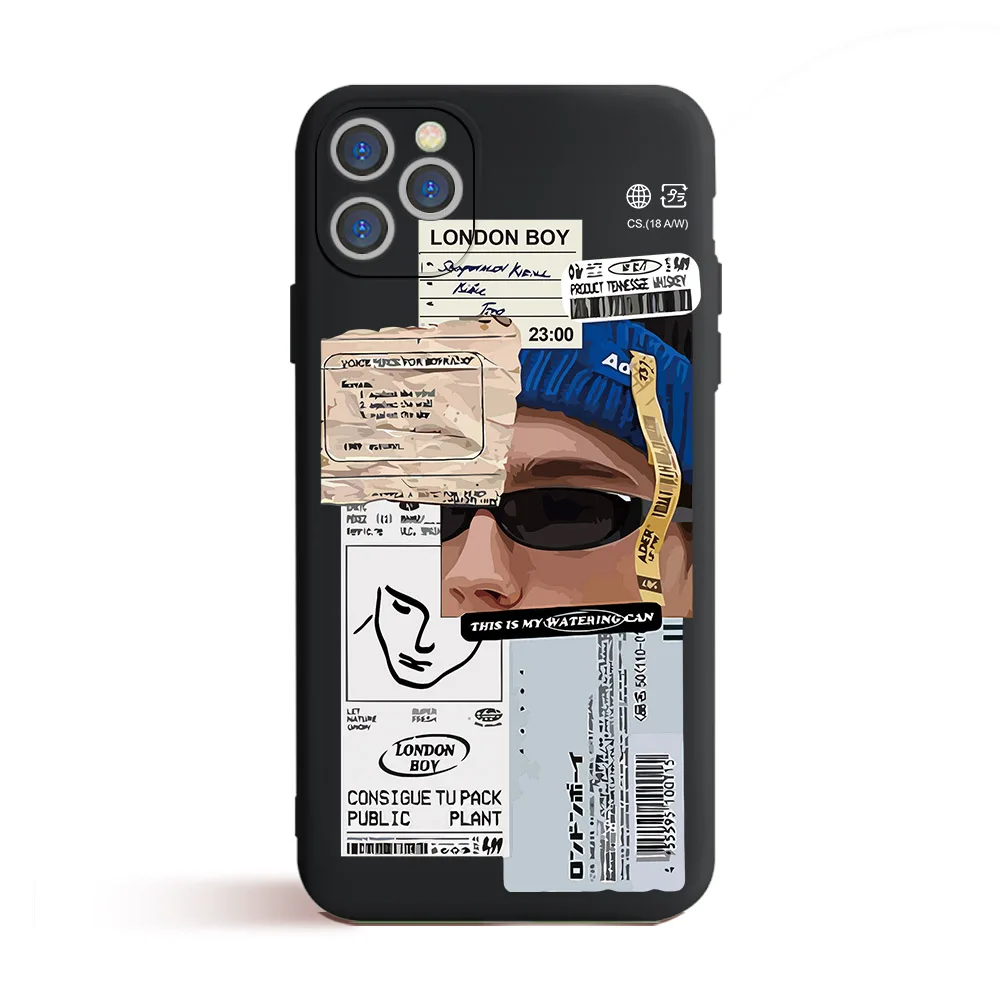 Coque black Case for IPhone XR 7 8 Plus X Retro Bar Code Label Cover Case for IPhone 12 13 Mini 11 14 Pro XS Max SE2 Cover
Coque black Case for IPhone XR 7 8 Plus X Retro Bar Code Label Cover Case for IPhone 12 13 Mini 11 14 Pro XS Max SE2 Cover