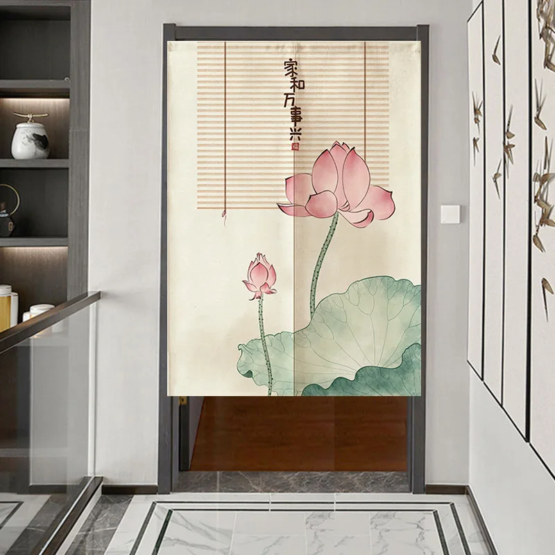 Chinese Noren Decorative Door Curtain For Kitchen Bedroom Restaurant Entrance Partition Short Hanging Curtain Customizable
Chinese Noren Decorative Door Curtain For Kitchen Bedroom Restaurant Entrance Partition Short Hanging Curtain Customizable