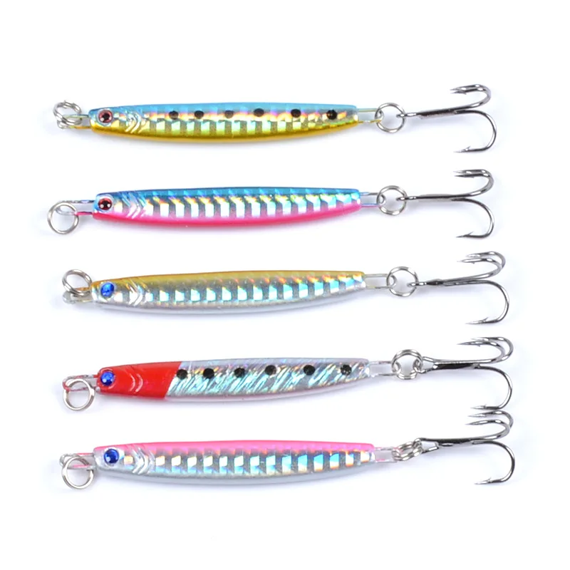 5-color Iron Plate Lead Fish Metal Bait Swimming Layer 6.5cm/13.2g Bionic Fish Bait Fake Bait Long Throw Iron Plate Fishing
5-color Iron Plate Lead Fish Metal Bait Swimming Layer 6.5cm/13.2g Bionic Fish Bait Fake Bait Long Throw Iron Plate Fishing
