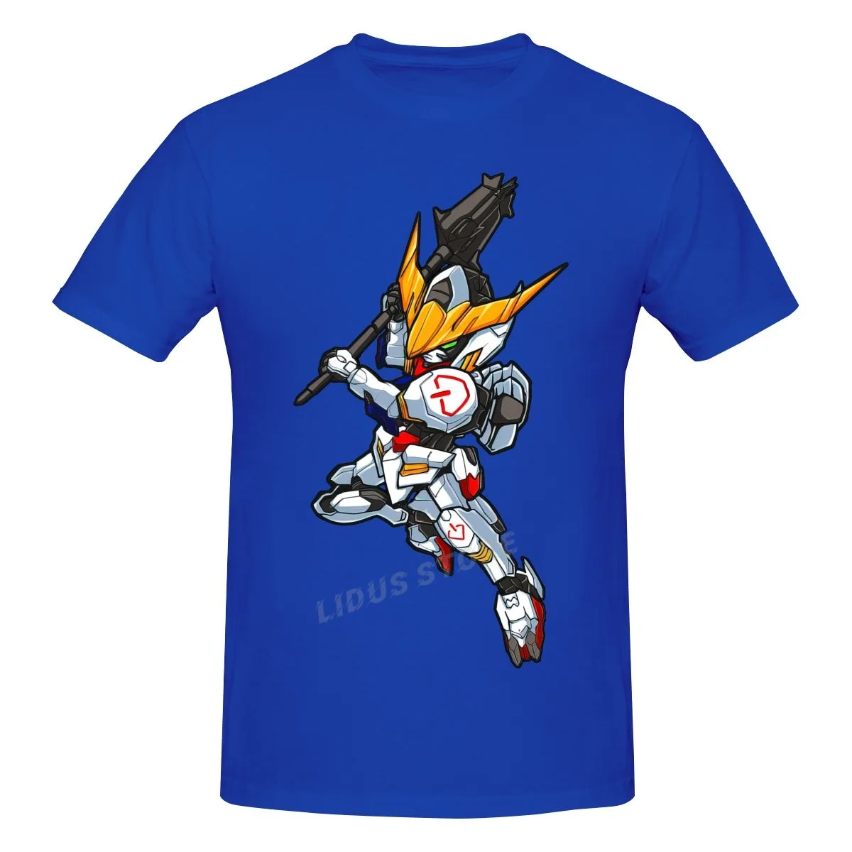 Japan Anime Gundam SD Gundam Barbatos T shirt Harajuku Clothing Short Sleeve Cotton Streetwear Graphic Tshirt Tees
Japan Anime Gundam SD Gundam Barbatos T shirt Harajuku Clothing Short Sleeve Cotton Streetwear Graphic Tshirt Tees