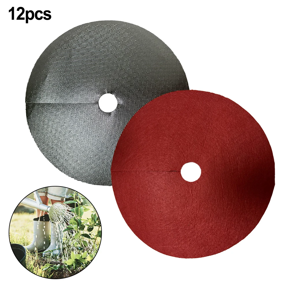 12pcs Protection Grass Mat Tree Tree Mulch Ring Weeding Barrier Thickened Protector Mat Plant Cover Anti Grass Gardening Tools
12pcs Protection Grass Mat Tree Tree Mulch Ring Weeding Barrier Thickened Protector Mat Plant Cover Anti Grass Gardening Tools