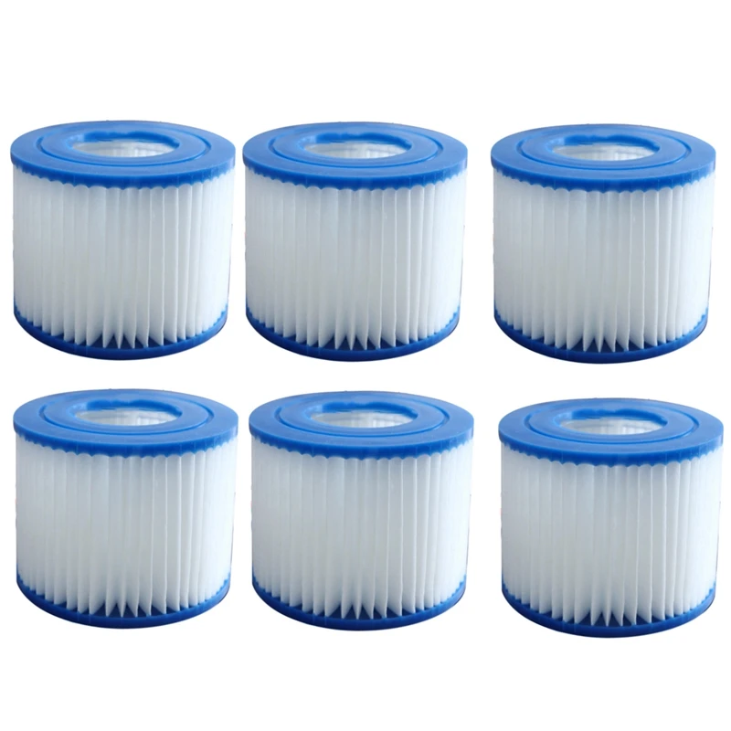6 X Запасных фильтров для бассейна Bestway VI 58323
6 X Запасных фильтров для бассейна Bestway VI 58323