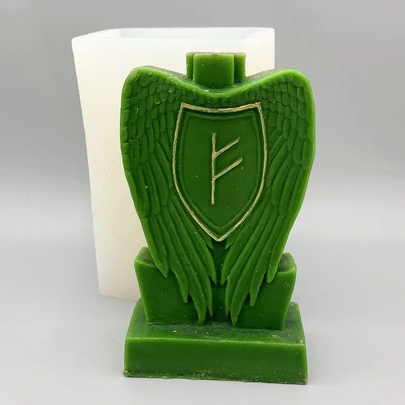 Fortune Wings Rune Candle Silicone Mold for Handmade Desktop Decoration Gypsum Epoxy Resin Aromatherapy Candle Silicone Mould
Fortune Wings Rune Candle Silicone Mold for Handmade Desktop Decoration Gypsum Epoxy Resin Aromatherapy Candle Silicone Mould