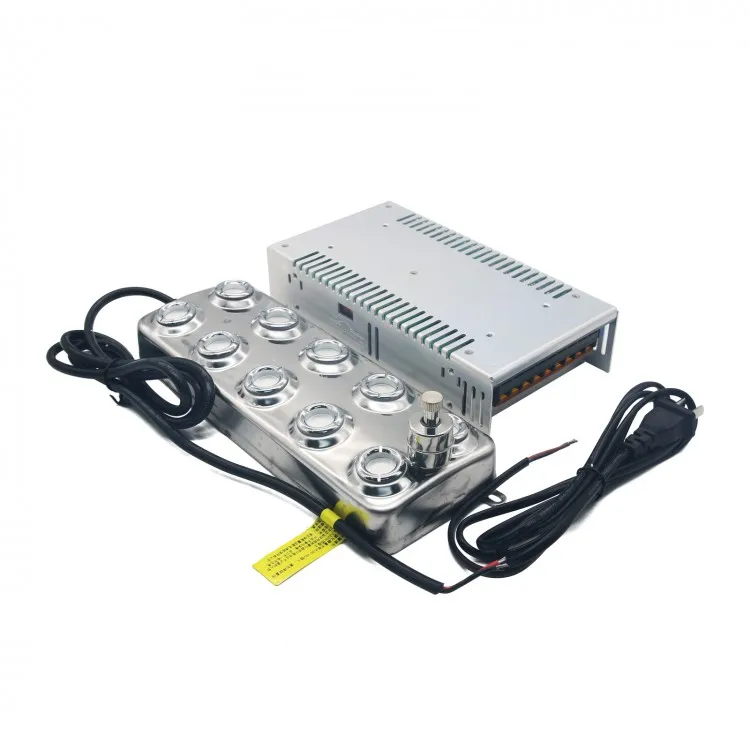 10 Head Ultrasonic Mist Maker for Fogger Humidifier Atomizer + Transformer Power Supply 220V
10 Head Ultrasonic Mist Maker for Fogger Humidifier Atomizer + Transformer Power Supply 220V