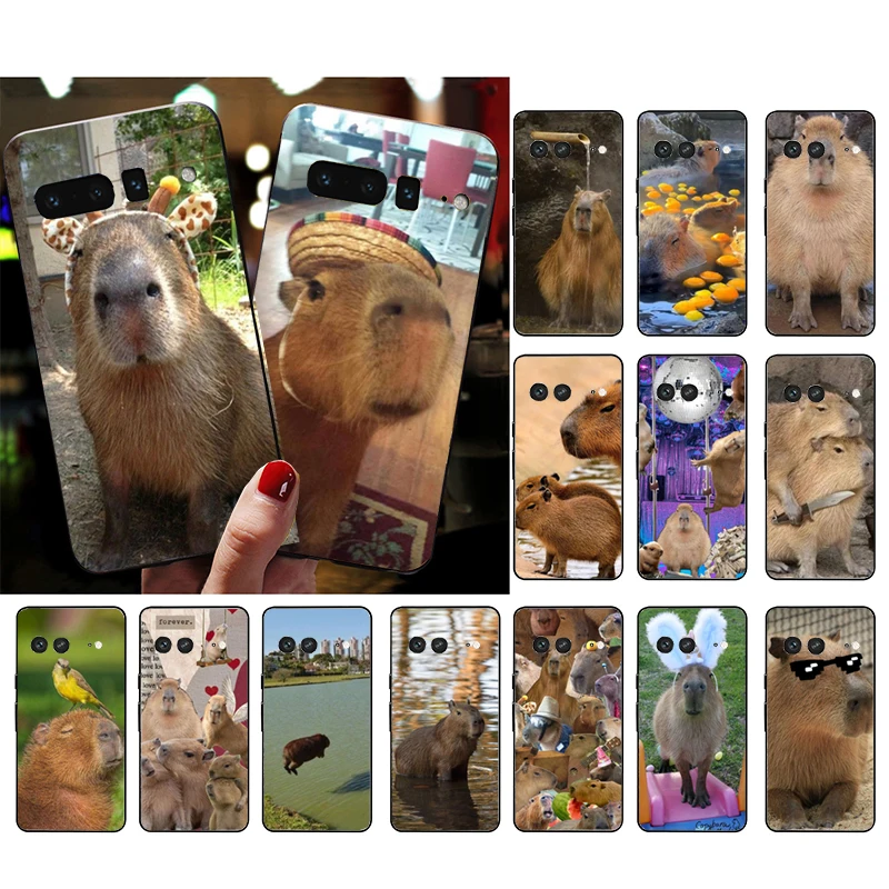 Cute Animal Capybara Phone Case for Google Pixel 7 Pro 7 6A 6 Pro 5A 4A 3A Pixel 4 XL Pixel 5 6 4 3 XL 3A XL 2 XL Funda
Cute Animal Capybara Phone Case for Google Pixel 7 Pro 7 6A 6 Pro 5A 4A 3A Pixel 4 XL Pixel 5 6 4 3 XL 3A XL 2 XL Funda