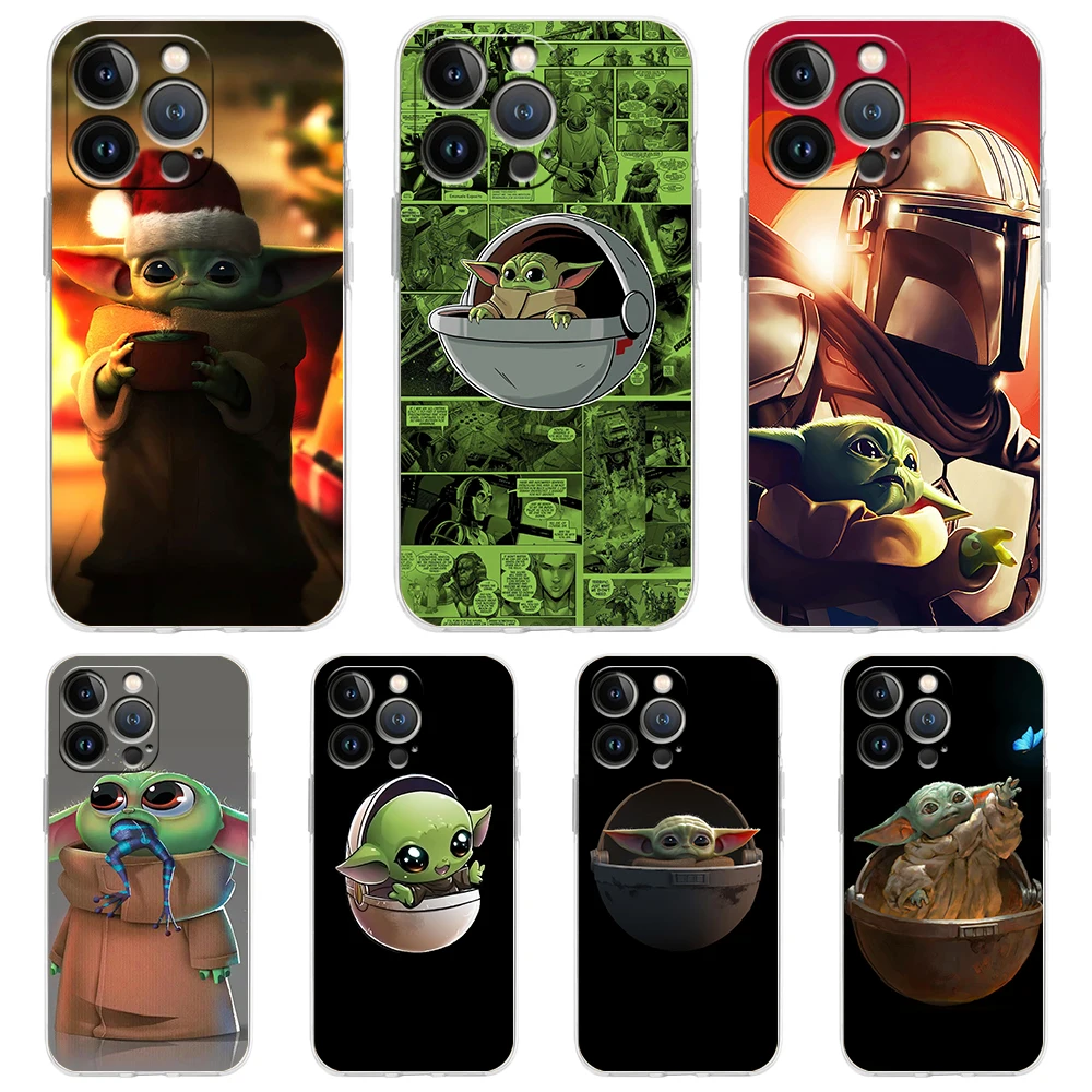 Mandalorian Yoda Baby Transparent Silicone Phone Case For iPhone 14 13 12 11 Pro Max 8 7 Plus X XS Max XR SE 2020 Luxury Coque
Mandalorian Yoda Baby Transparent Silicone Phone Case For iPhone 14 13 12 11 Pro Max 8 7 Plus X XS Max XR SE 2020 Luxury Coque