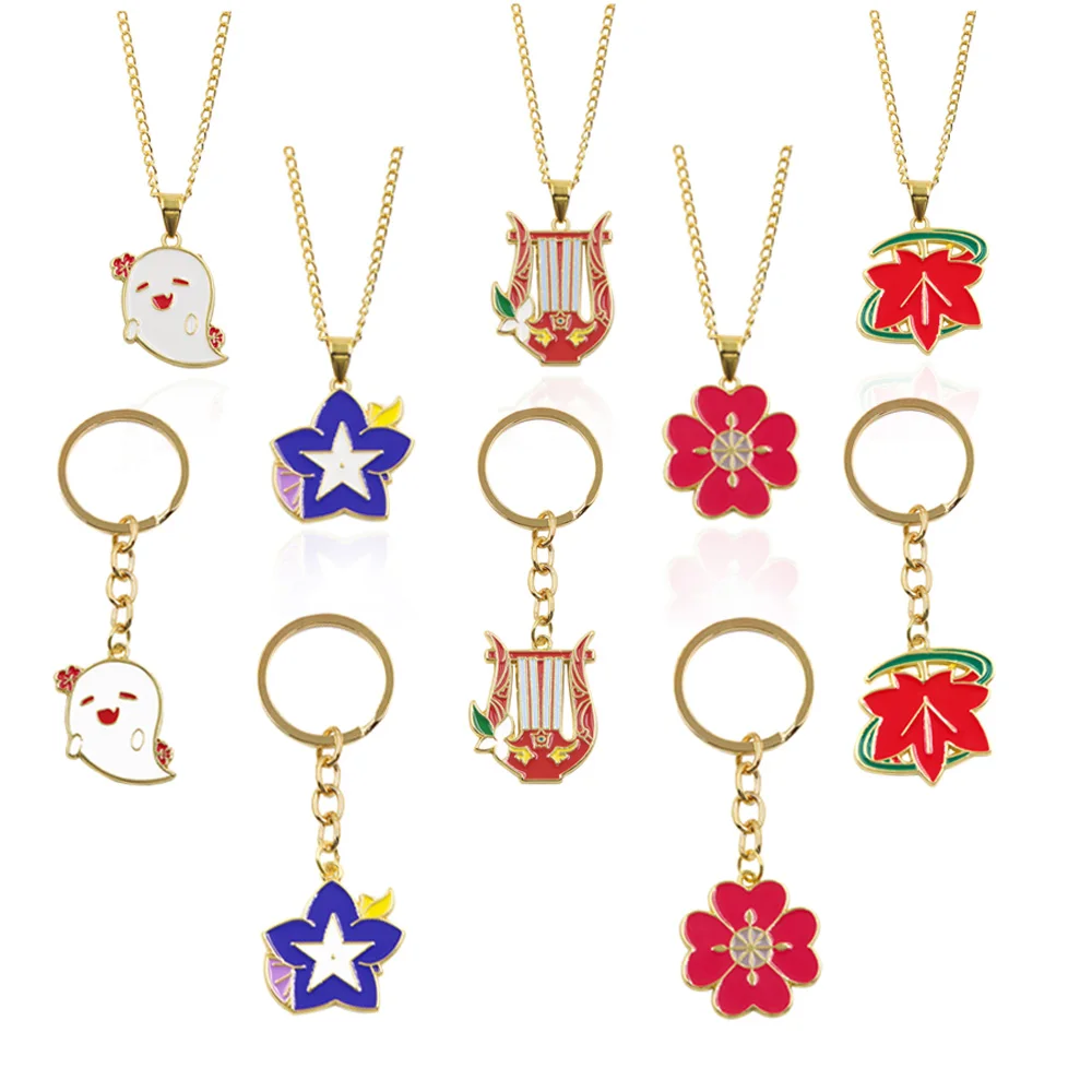 Genshin Impact Keychain Cute Character Cosplay Hutao Xiao Ganyu Albedo Zhongli Keychain Car Pendant Anime Game Keyring
Genshin Impact Keychain Cute Character Cosplay Hutao Xiao Ganyu Albedo Zhongli Keychain Car Pendant Anime Game Keyring