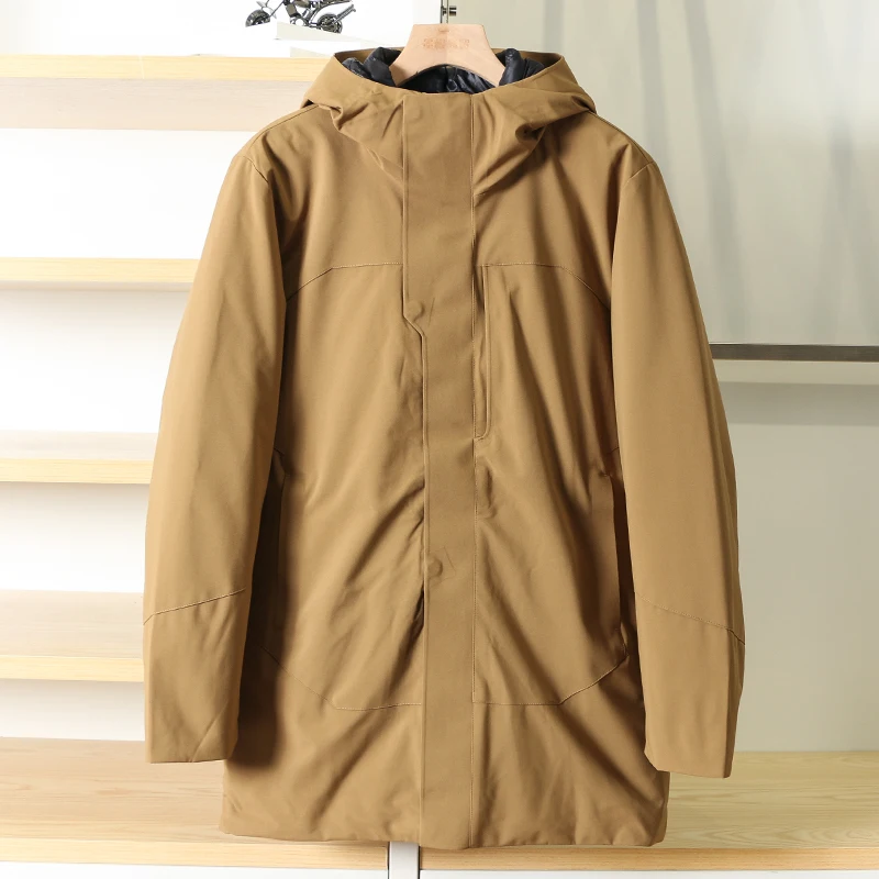 Men`s G-TEX waterproof Business hooded Down Jacket MENS outdoor windproof breathable trekking hiking Parka windcoat
Men`s G-TEX waterproof Business hooded Down Jacket MENS outdoor windproof breathable trekking hiking Parka windcoat