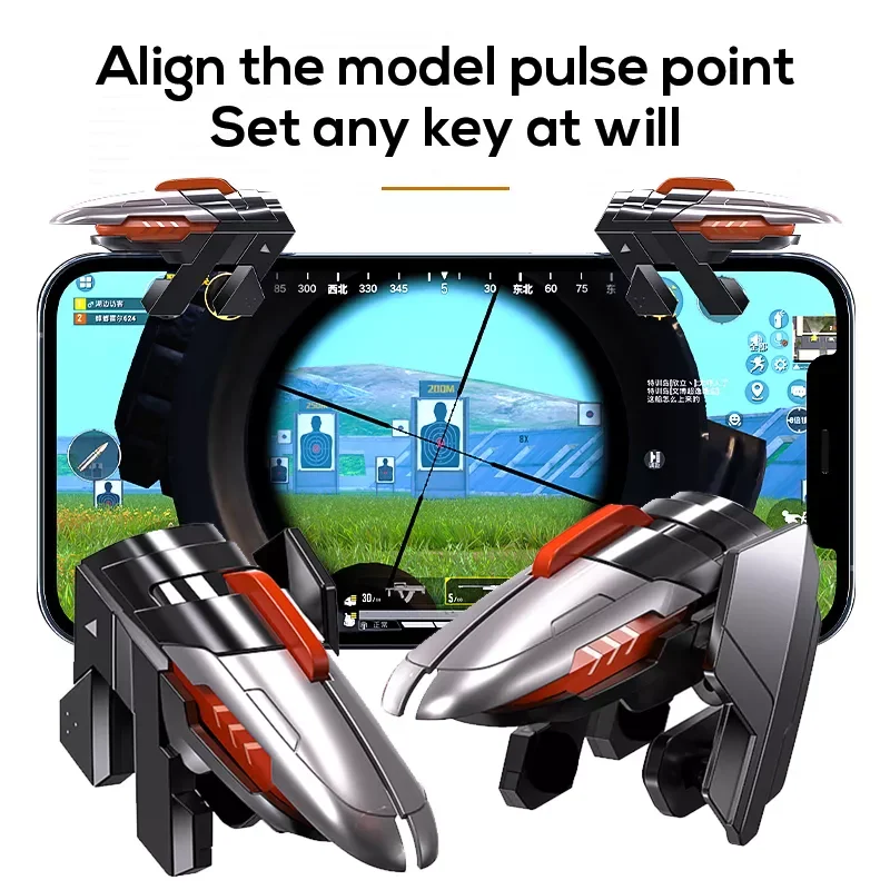 NEW2023 Gaming Trigger Fire Button Handle Shooter Game Joysticks Gamepad For PUBG Fire Shooting Aim Key L1R1 Controller
NEW2023 Gaming Trigger Fire Button Handle Shooter Game Joysticks Gamepad For PUBG Fire Shooting Aim Key L1R1 Controller