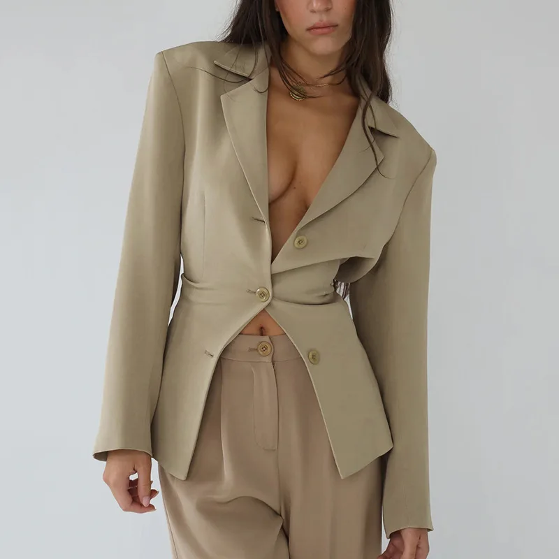 Sexy Women Business Blazer Skirt Set Long Sleeve Tops Two Piece Suit Autumn Women Fashion High Waist Sexy Hip Wrap Skirt
Sexy Women Business Blazer Skirt Set Long Sleeve Tops Two Piece Suit Autumn Women Fashion High Waist Sexy Hip Wrap Skirt