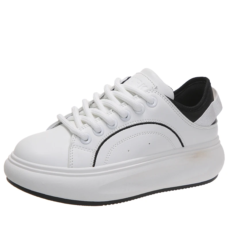 Women Sneakers 2023 New Fashion Breathble Vulcanized Shoes Ladies Pu Platform Shoes White Lace Up Casual Shoes Chaussures Femme
Women Sneakers 2023 New Fashion Breathble Vulcanized Shoes Ladies Pu Platform Shoes White Lace Up Casual Shoes Chaussures Femme