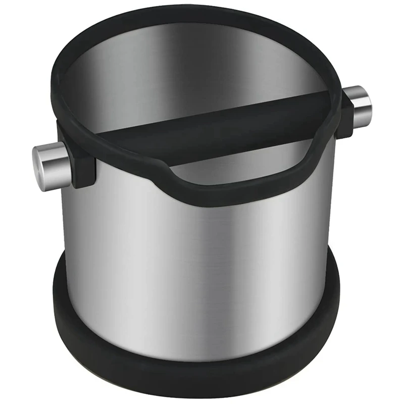Espresso Knock Box Shock-Absorbing And Durable Barista Style Knock Box With Detachable Knock Bar And Non-Slip Base
Espresso Knock Box Shock-Absorbing And Durable Barista Style Knock Box With Detachable Knock Bar And Non-Slip Base