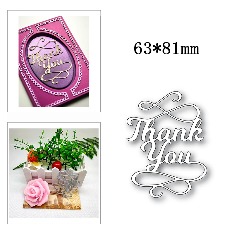 New Cocky Tail Thank You Metal Cutting Die Scrapbook Template Cutting Card Making Decorative Relief Photo Album Diy Crafts
New Cocky Tail Thank You Metal Cutting Die Scrapbook Template Cutting Card Making Decorative Relief Photo Album Diy Crafts