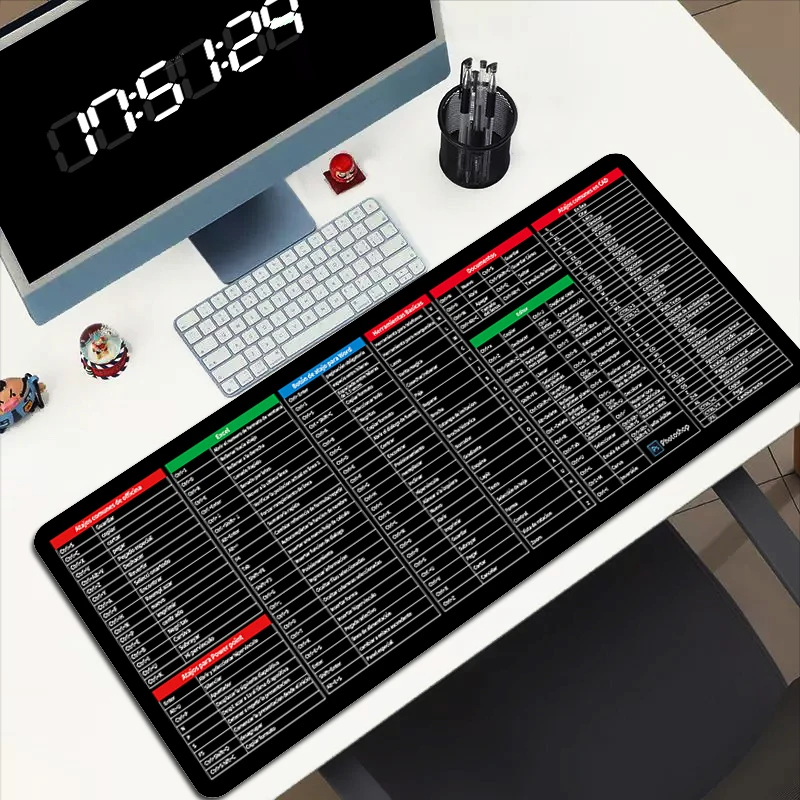 

Mouse Pad Large The Periodic Table Keyboard Gaming Xxl Desk Mousepad Extended Mat Mats Speed Playmat Mause 900 × 400 Long Moused