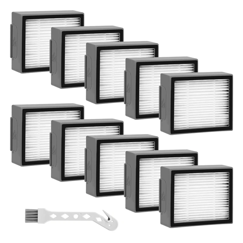 10 Pack HEPA Filter Replacement For Irobot Roomba I&E Series E5 E6 E7 I3 I3+ I4 I6 I6+ I7 I7+ I8 I8+/Plus Robot Vacuums
10 Pack HEPA Filter Replacement For Irobot Roomba I&E Series E5 E6 E7 I3 I3+ I4 I6 I6+ I7 I7+ I8 I8+/Plus Robot Vacuums