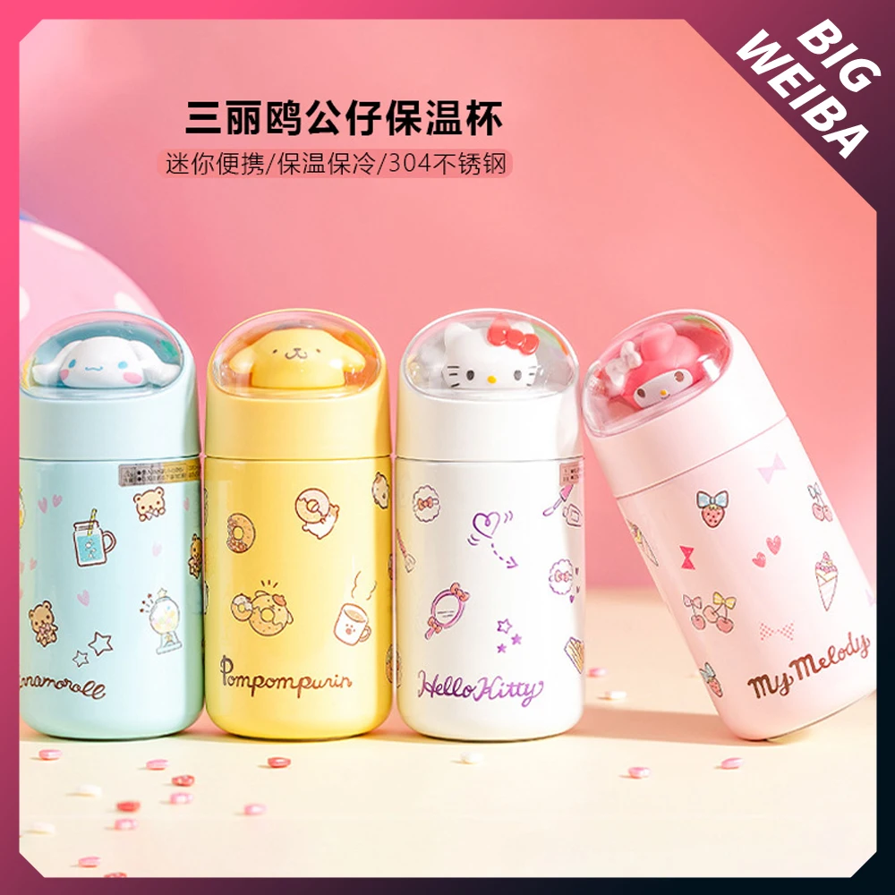 Anime Sanriod Kawaii Kt Cat Mymelody Cinnamorol Pompom Cartoon 304 Stainless Thermos Cup Cold Storage Cup Portable Kids Gifts
Anime Sanriod Kawaii Kt Cat Mymelody Cinnamorol Pompom Cartoon 304 Stainless Thermos Cup Cold Storage Cup Portable Kids Gifts
