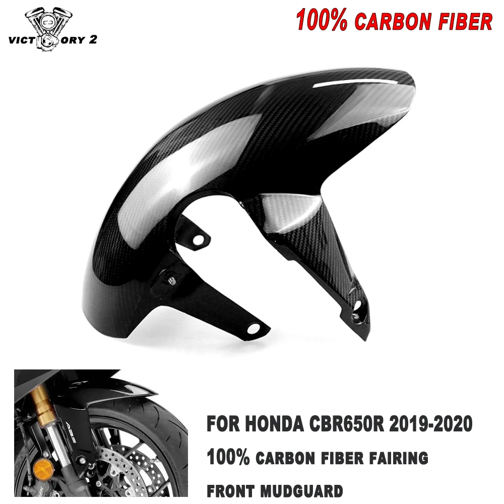 Motorcycle Parts 100% Carbon Fiber Fairing Front Mudguard Shell For Honda Cbr650R Cb650R 2017 2018 2019 2020 2021
Motorcycle Parts 100% Carbon Fiber Fairing Front Mudguard Shell For Honda Cbr650R Cb650R 2017 2018 2019 2020 2021