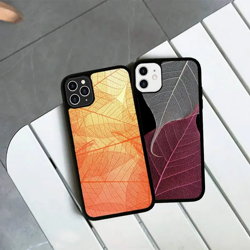 Colorful Leaves Phone Case Silicone PC+TPU Case for iPhone 11 12 13 Pro Max 8 7 6 Plus X SE XR Hard Fundas
Colorful Leaves Phone Case Silicone PC+TPU Case for iPhone 11 12 13 Pro Max 8 7 6 Plus X SE XR Hard Fundas