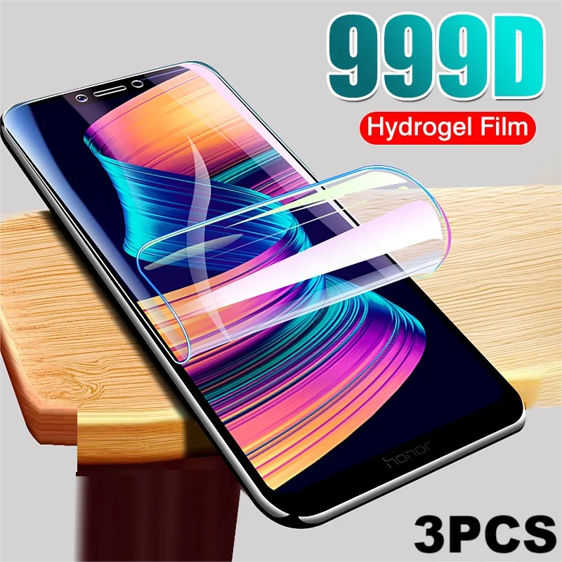 Мягкая Гидрогелевая пленка 999D с полным покрытием для Huawei Honor 6C Pro 4C 5C 8X 7X 6X 5X 4X 3X Max, защитная пленка для экрана, не закаленное стекло, 3 шт. 
Мягкая Гидрогелевая пленка 999D с полным покрытием для Huawei Honor 6C Pro 4C 5C 8X 7X 6X 5X 4X 3X Max, защитная пленка для экрана, не закаленное стекло, 3 шт.