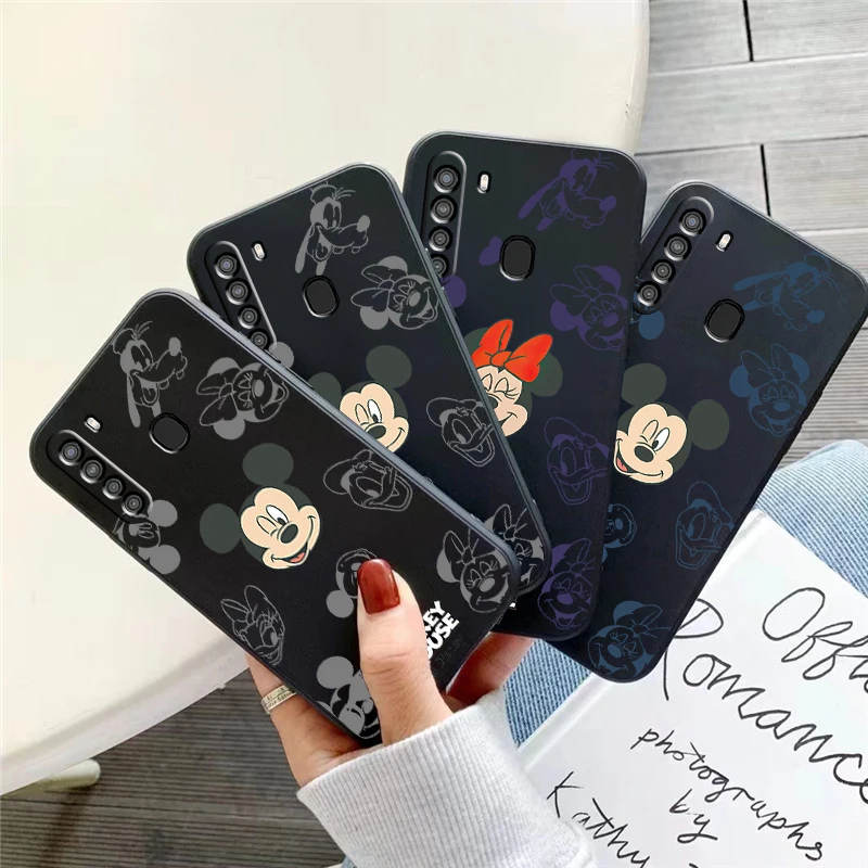 Disney Fashion Mickey Mouse Phone Case For Samsung Galaxy A32 4G 5G A51 4G 5G A71 4G 5G A72 4G 5G Coque Carcasa Black
Disney Fashion Mickey Mouse Phone Case For Samsung Galaxy A32 4G 5G A51 4G 5G A71 4G 5G A72 4G 5G Coque Carcasa Black