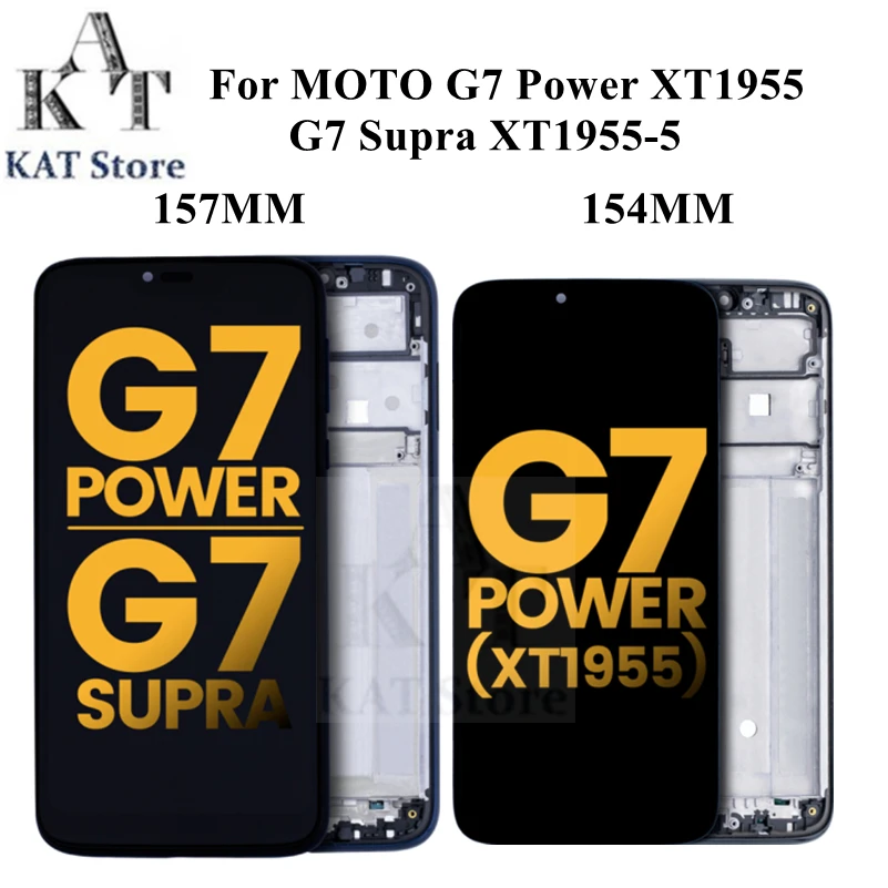 Для Motorola Moto G7 Power XT1955 Supra XT1955-5 2019 ЖК-дигитайзер сенсорный экран в сборе с рамкой запасные части для замены
Для Motorola Moto G7 Power XT1955 Supra XT1955-5 2019 ЖК-дигитайзер сенсорный экран в сборе с рамкой запасные части для замены