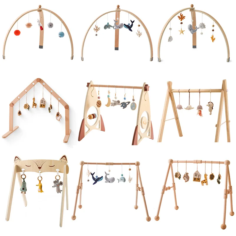 1Set Play Gym Frame Baby Activity Wooden Fitness Frames Play Gym Mobile Baby Room Decoration Newborn Baby Accessories Rattle Toy
1Set Play Gym Frame Baby Activity Wooden Fitness Frames Play Gym Mobile Baby Room Decoration Newborn Baby Accessories Rattle Toy