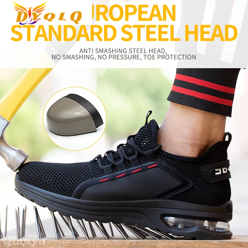 New Adult Work Boots Steel Toe Men's Safety Boots Work Safety Shoes Men's Boots Fashion Work Sneakers Men's Shoes
New Adult Work Boots Steel Toe Men's Safety Boots Work Safety Shoes Men's Boots Fashion Work Sneakers Men's Shoes