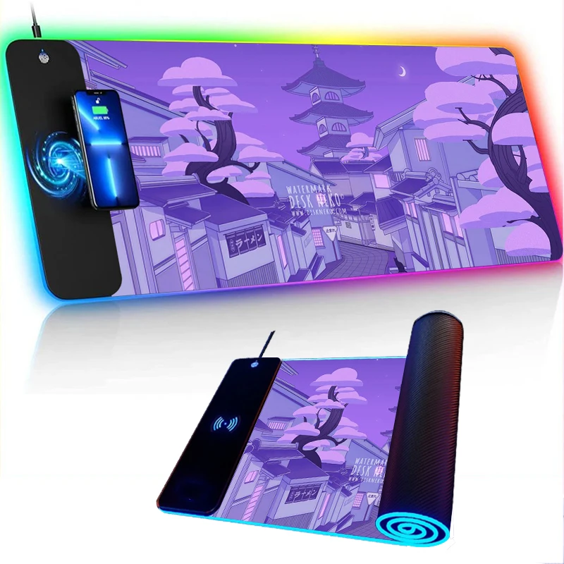 Японский коврик для мыши, аксессуары для игрового стола, коврик для мыши с Rgb-подсветкой и беспроводной зарядкой, милый коврик для мыши в япо...
Японский коврик для мыши, аксессуары для игрового стола, коврик для мыши с Rgb-подсветкой и беспроводной зарядкой, милый коврик для мыши в япо...