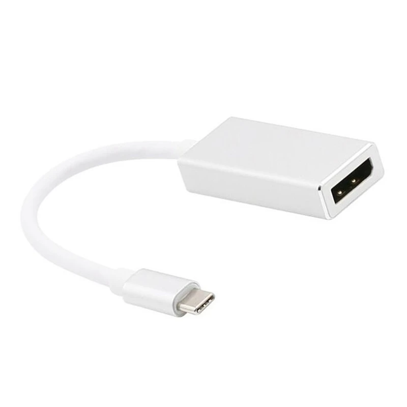 Переходник с USB C на Displayport, Переходник USB 3.1 Type C на DP, поддержка 4K UHD 1080P
Переходник с USB C на Displayport, Переходник USB 3.1 Type C на DP, поддержка 4K UHD 1080P
