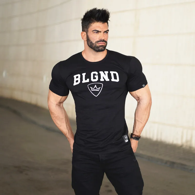 Men's Outdoor Sports Short Sleeve T-Shirt Cotton Slim Gym Stretch T-Shirt Bodybuilding Running T-Shirt
Men's Outdoor Sports Short Sleeve T-Shirt Cotton Slim Gym Stretch T-Shirt Bodybuilding Running T-Shirt