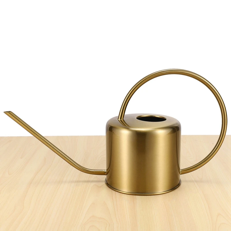 3X Watering Can Golden Garden Stainless Steel 1300Ml Small Water Bottle Easy To Use Handle Perfect For Watering Plants
3X Watering Can Golden Garden Stainless Steel 1300Ml Small Water Bottle Easy To Use Handle Perfect For Watering Plants