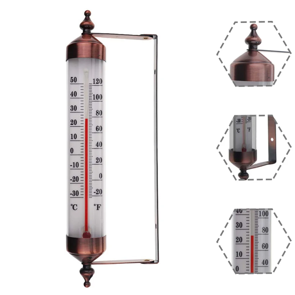 1Pcs Outdoor Thermometer Garden Patio Outside Wall Greenhouse Sun Terrace -30-50°C Thermometer Garden Outdoor Supplies Tool
1Pcs Outdoor Thermometer Garden Patio Outside Wall Greenhouse Sun Terrace -30-50°C Thermometer Garden Outdoor Supplies Tool