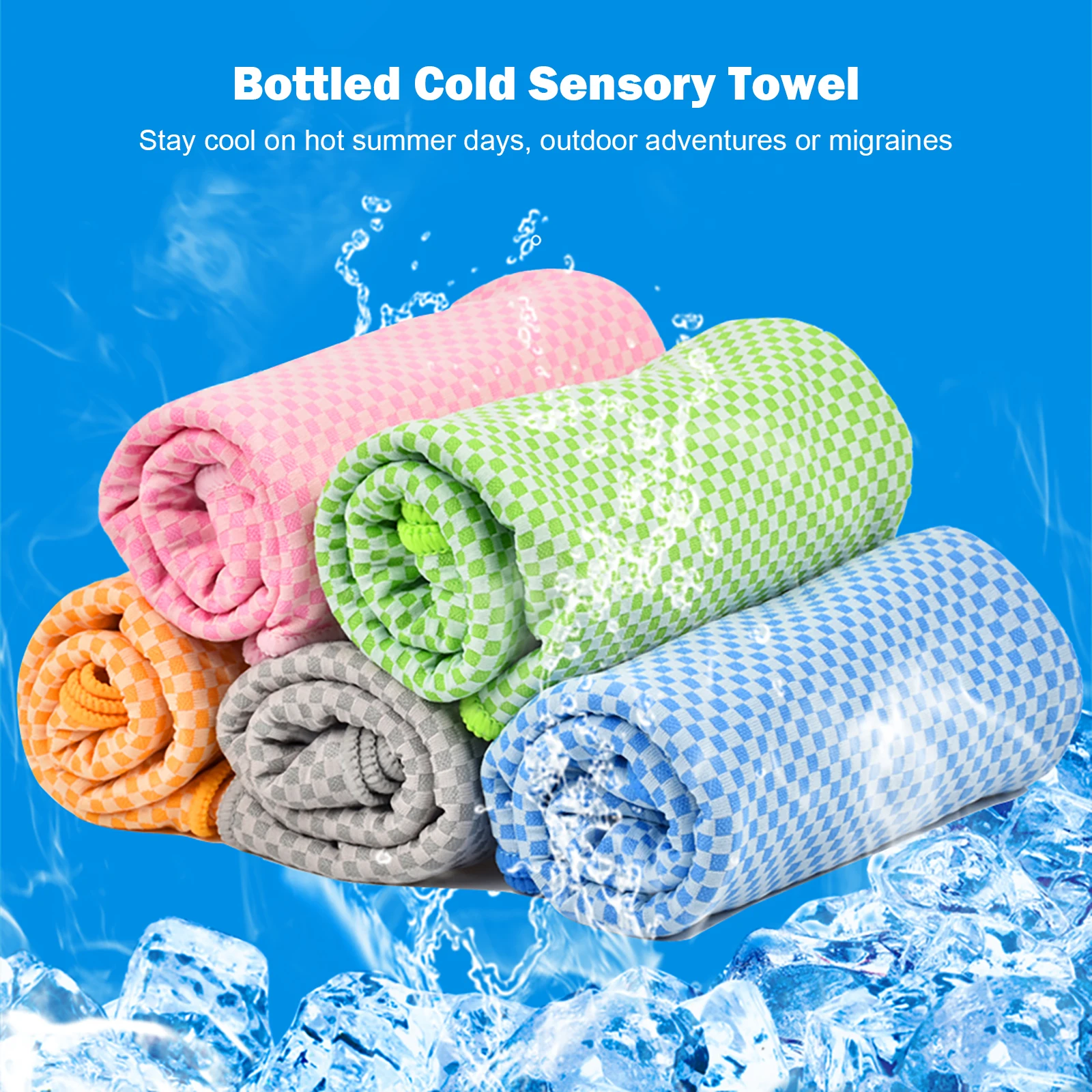 Sport Cooling Towel Instant Cool Ice Face Towels for Gym Swimming Yoga Running 30x100cm Quick-dry Sweat Washing Cloth
Sport Cooling Towel Instant Cool Ice Face Towels for Gym Swimming Yoga Running 30x100cm Quick-dry Sweat Washing Cloth