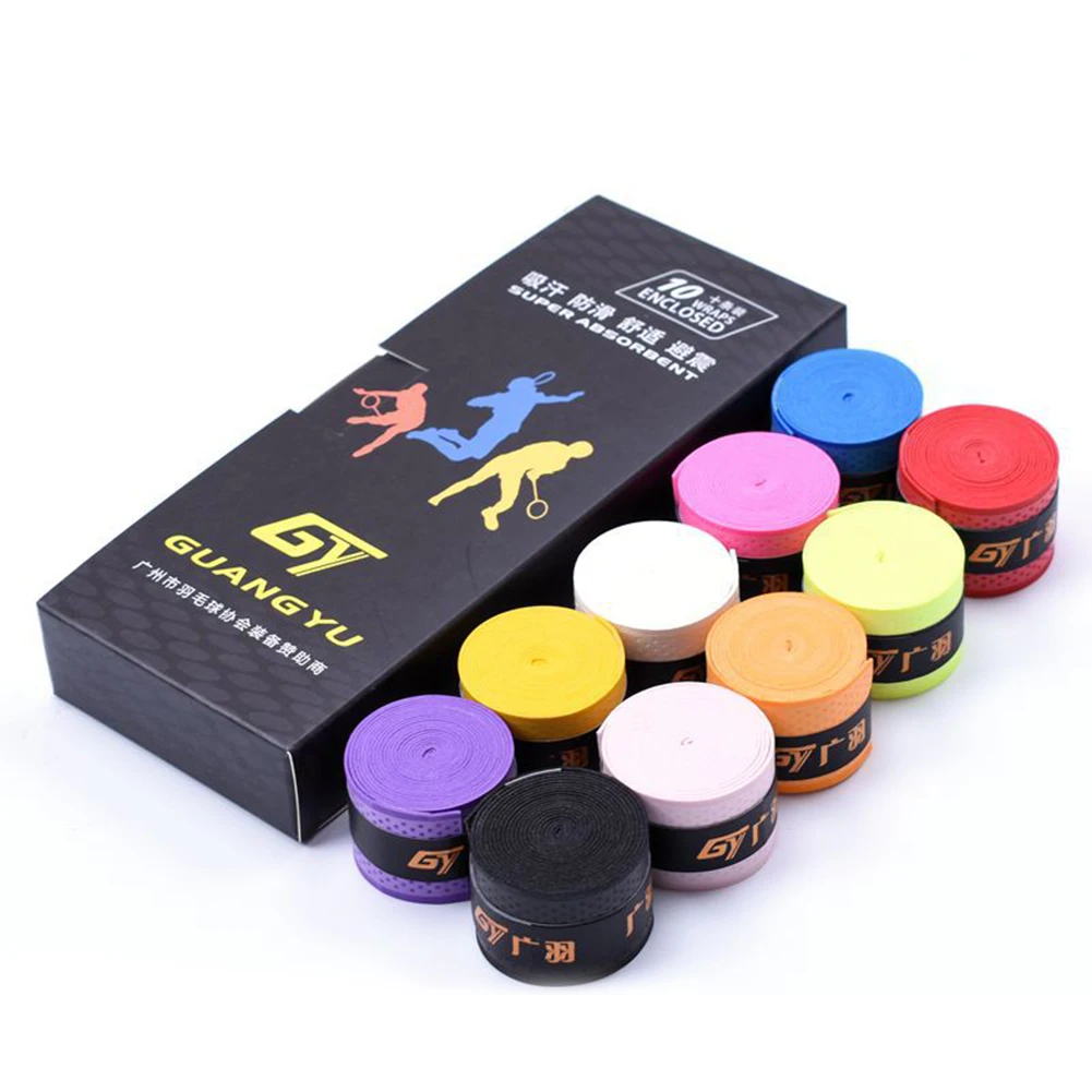 10pcs Tennis Rackets Grips Wraps Racquets Grips Anti-Slip Tennis Badminton Squash Racquet Over Grip Tape Tenis Fishing Grip
10pcs Tennis Rackets Grips Wraps Racquets Grips Anti-Slip Tennis Badminton Squash Racquet Over Grip Tape Tenis Fishing Grip