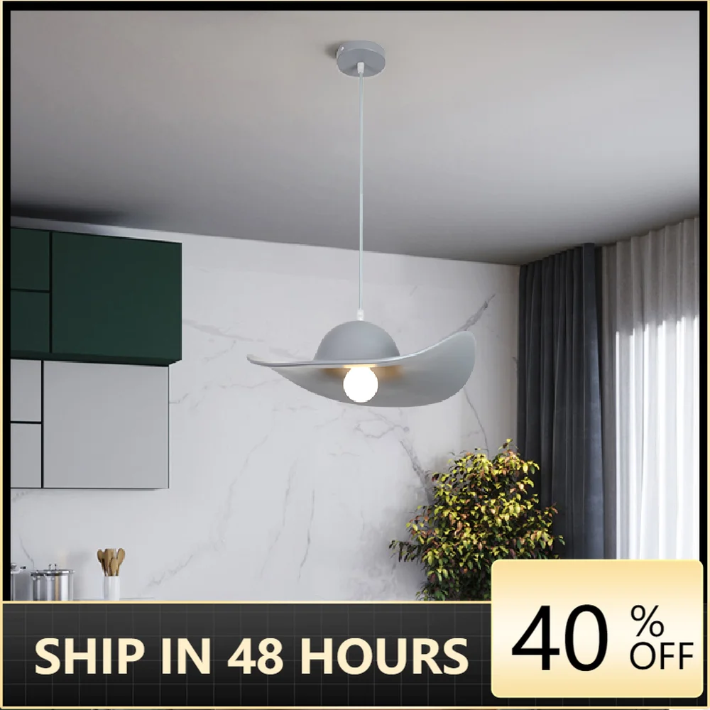 Minimalist Modern LED Pendant Light Gray Or White Creative Straw Hat Hanging Lamp For Living Room Restaurant Coffee Shop Deco
Minimalist Modern LED Pendant Light Gray Or White Creative Straw Hat Hanging Lamp For Living Room Restaurant Coffee Shop Deco