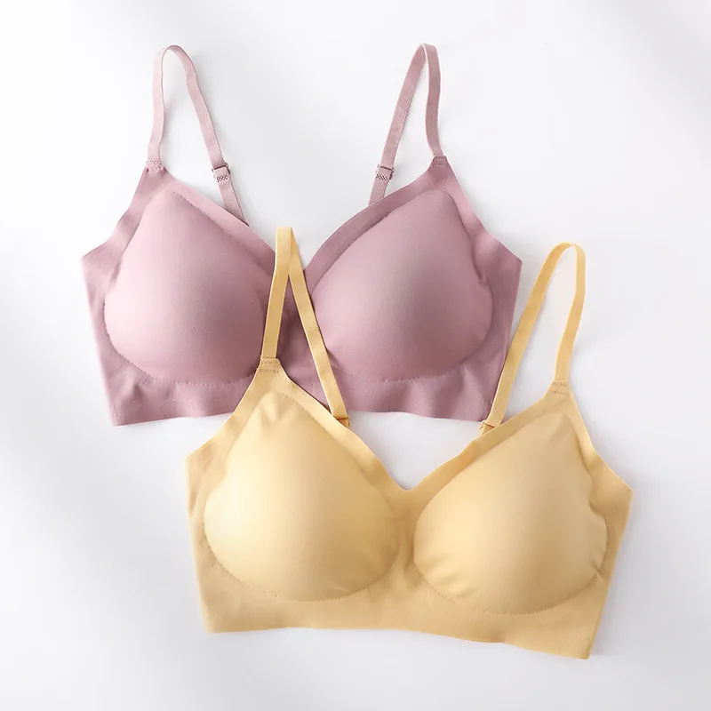 Seamless Bras for Women Push Up Bra Sexy Lingerie Wire Free Brassiere Removable Pads Female Invisible Bra Non-Wire Underwear
Seamless Bras for Women Push Up Bra Sexy Lingerie Wire Free Brassiere Removable Pads Female Invisible Bra Non-Wire Underwear