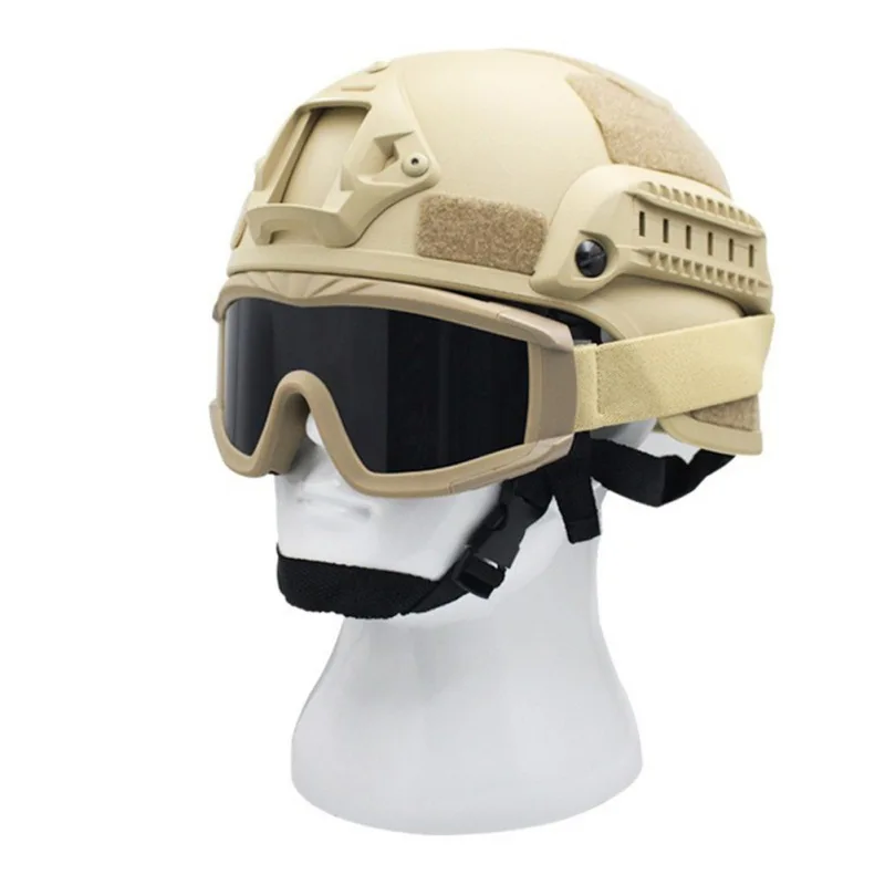 Tactical Windproof Anti-ultraviol Sand Googles with 3pcs PC Lenses Anti-fog Anti-scratch Hunting Cycling Skiing Shooting Googles
Tactical Windproof Anti-ultraviol Sand Googles with 3pcs PC Lenses Anti-fog Anti-scratch Hunting Cycling Skiing Shooting Googles