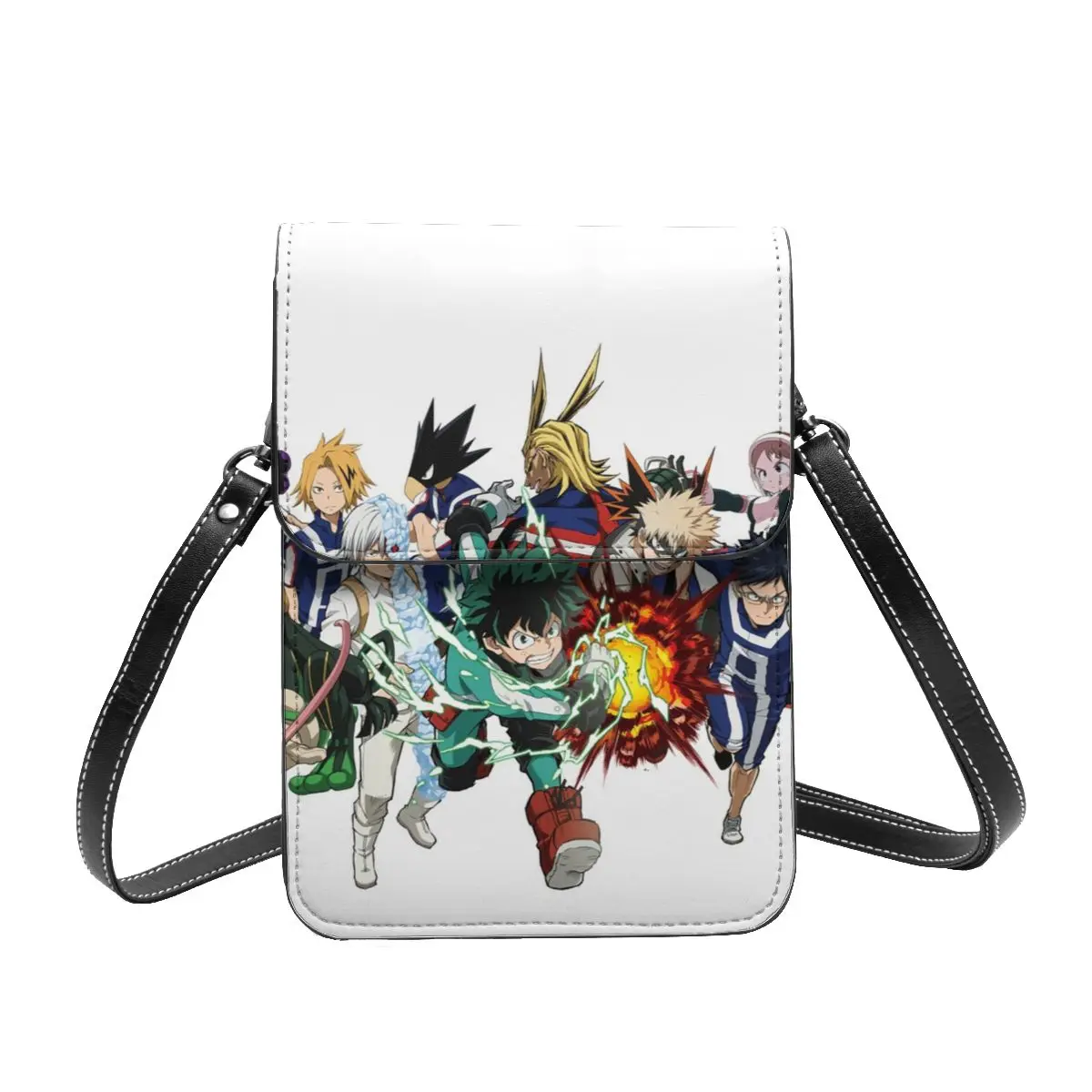 My Hero Academia Characters Shoulder Bag Anime Student Gifts Mobile Phone Bag Retro Leather Travel Bags
My Hero Academia Characters Shoulder Bag Anime Student Gifts Mobile Phone Bag Retro Leather Travel Bags