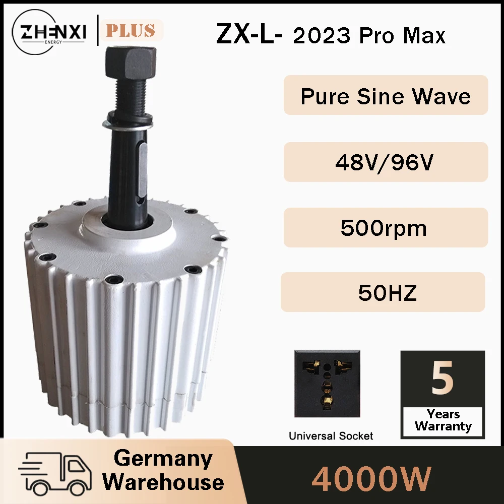 Генератор ZHENXI, 5 кВт, 48 В, 96 в, 110 В, 220 В, низкие скорости, 3-фазный безредукторный постоянный магнит, используется для сохранения воды и ветра
Генератор ZHENXI, 5 кВт, 48 В, 96 в, 110 В, 220 В, низкие скорости, 3-фазный безредукторный постоянный магнит, используется для сохранения воды и ветра