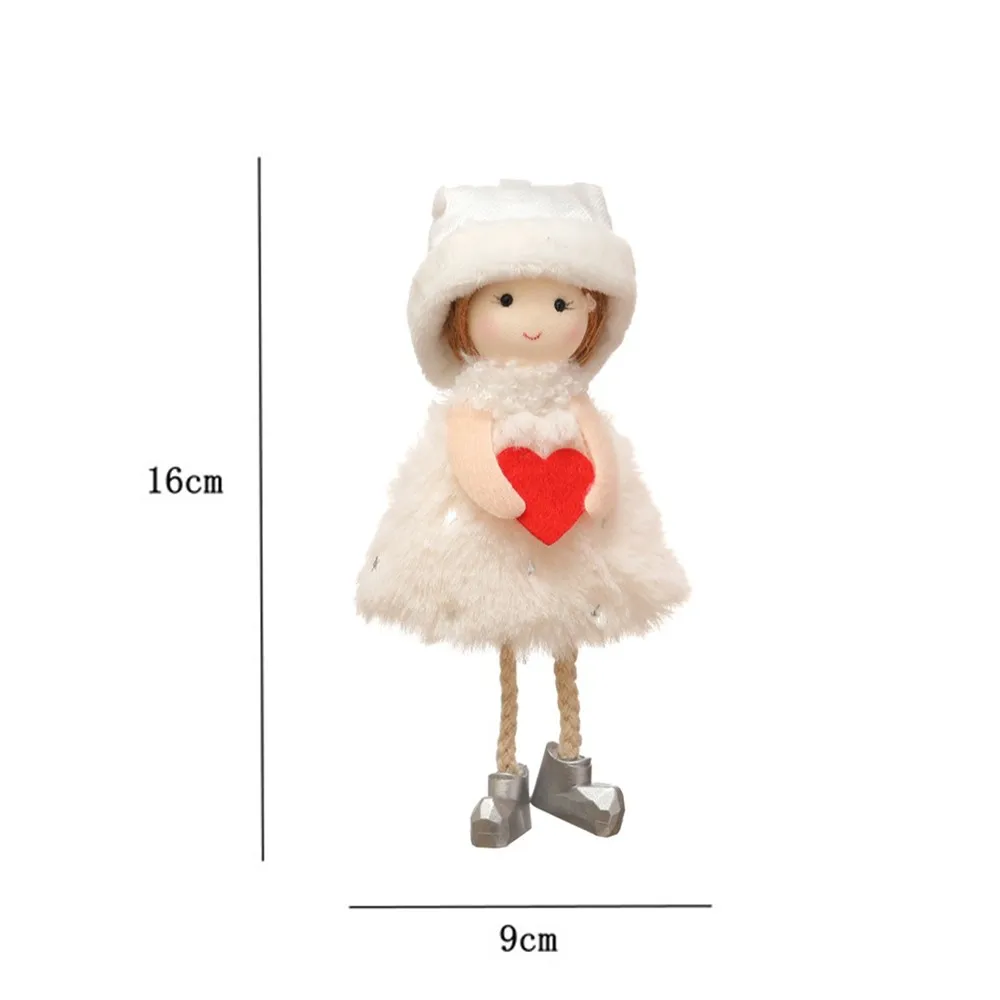 Tree Christmas Doll Xmas 16CM*9CM Angel Decoration Hanging Ornaments Party Pendant Plush Usefully High Quality
Tree Christmas Doll Xmas 16CM*9CM Angel Decoration Hanging Ornaments Party Pendant Plush Usefully High Quality