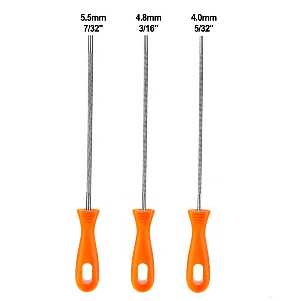 Chainsaw Chain Sharpener File Sharpener Round File Plastic Handle For Chainsaw Woodworking Metalworking Tool
Chainsaw Chain Sharpener File Sharpener Round File Plastic Handle For Chainsaw Woodworking Metalworking Tool