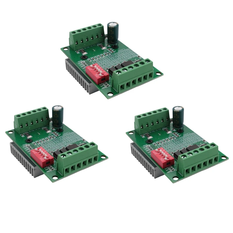 3X TB6560 3A Stepper Motor Driver CNC Stepper Motor Board Single Axis Controller 10 Files Motor Controller Board
3X TB6560 3A Stepper Motor Driver CNC Stepper Motor Board Single Axis Controller 10 Files Motor Controller Board