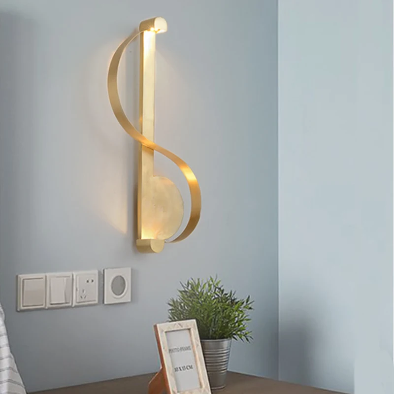 Modern Art wall lamp living room background wall Nordic decoration wall lamp personality hotel aisle stairs bedside lamp
Modern Art wall lamp living room background wall Nordic decoration wall lamp personality hotel aisle stairs bedside lamp